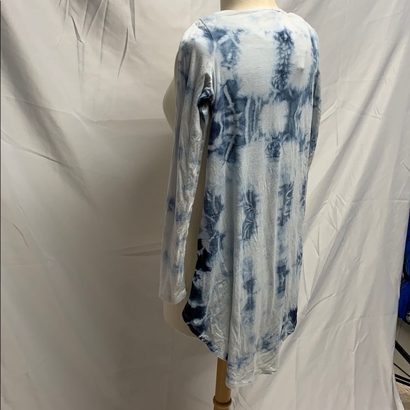 Blue Curl Beachwear Long Sleeve Tie Dye Coverup - Picture 4 of 4